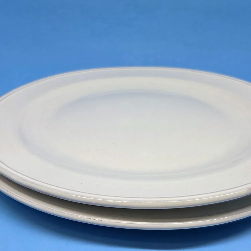 Pottery Barn Portugal Terracotta Set Of 2 White 11